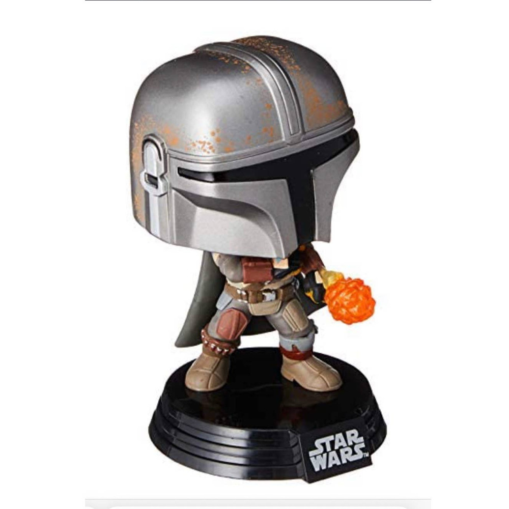 Funko Pop Star Wars The Mandalorian with Flame Exclusive #355